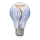 LED elektros lemputė FILAMENT SHAPE A60 E27/4W/230V 1800K mėlyna