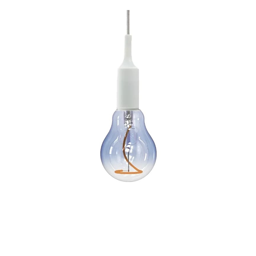 LED elektros lemputė FILAMENT SHAPE A60 E27/4W/230V 1800K mėlyna