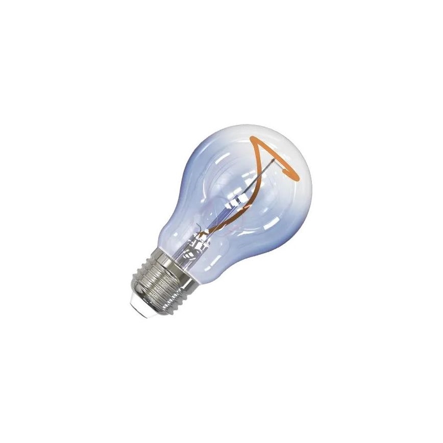 LED elektros lemputė FILAMENT SHAPE A60 E27/4W/230V 1800K mėlyna