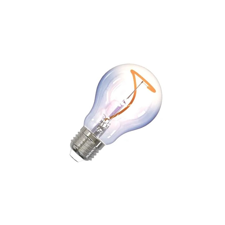 LED elektros lemputė FILAMENT SHAPE A60 E27/4W/230V 1800K mėlyna