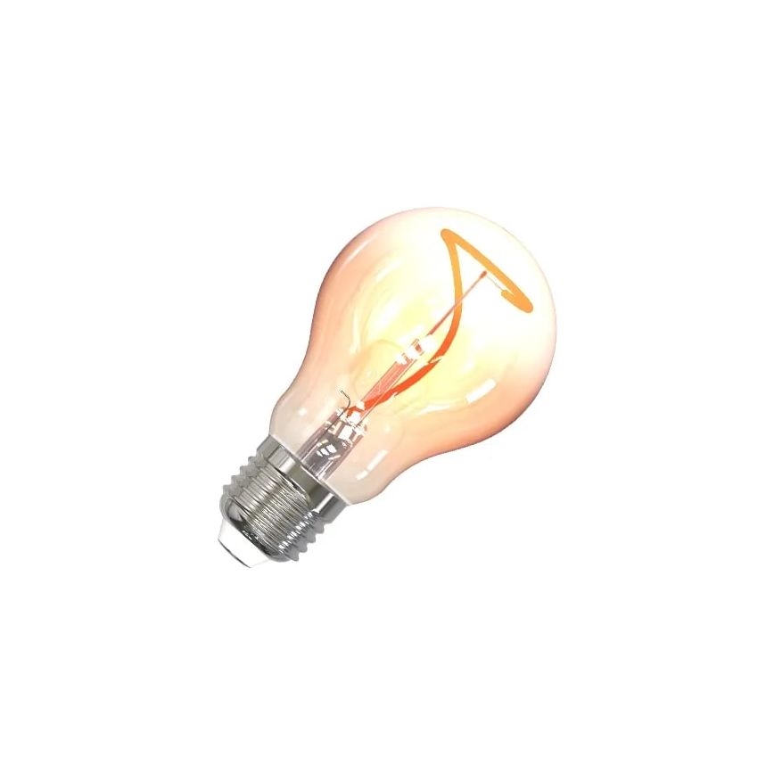 LED elektros lemputė FILAMENT SHAPE A60 E27/4W/230V 1800K ruda