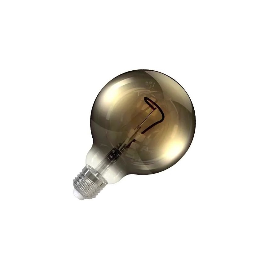 LED elektros lemputė FILAMENT SHAPE G95 E27/4W/230V 1800K dūminis