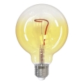 LED elektros lemputė FILAMENT SHAPE G95 E27/4W/230V 1800K geltona