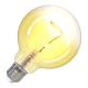 LED elektros lemputė FILAMENT SHAPE G95 E27/4W/230V 1800K geltona