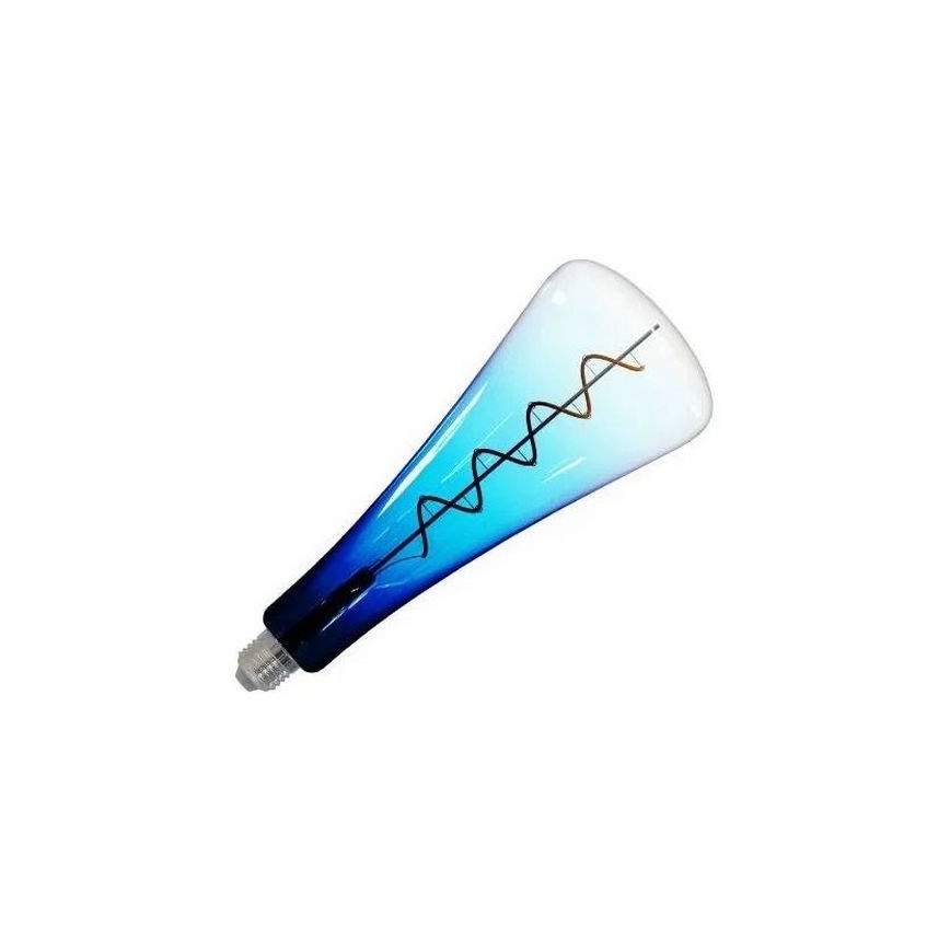 LED elektros lemputė FILAMENT SHAPE T110 E27/5W/230V 1800K mėlyna