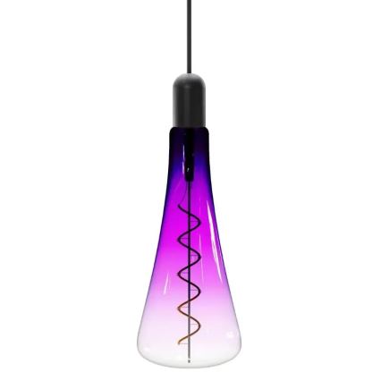 LED elektros lemputė FILAMENT SHAPE T110 E27/5W/230V 1800K violetinė