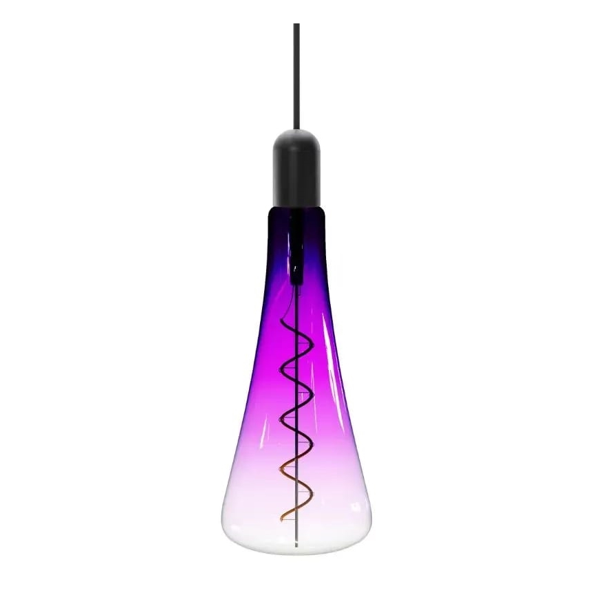 LED elektros lemputė FILAMENT SHAPE T110 E27/5W/230V 1800K violetinė