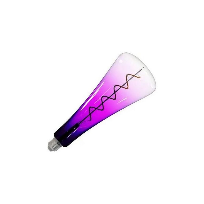 LED elektros lemputė FILAMENT SHAPE T110 E27/5W/230V 1800K violetinė