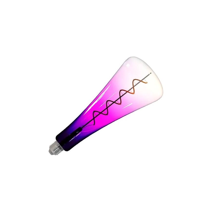 LED elektros lemputė FILAMENT SHAPE T110 E27/5W/230V 1800K violetinė