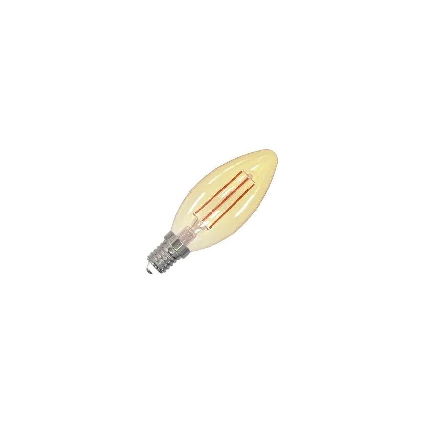 LED elektros lemputė FILAMENT SLIM VINTAGE C35 E14/4,5W/230V 1800K