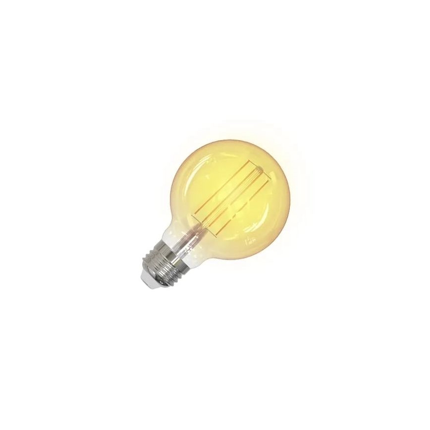 LED elektros lemputė FILAMENT SLIM VINTAGE G80 E27/4,5W/230V 1800K