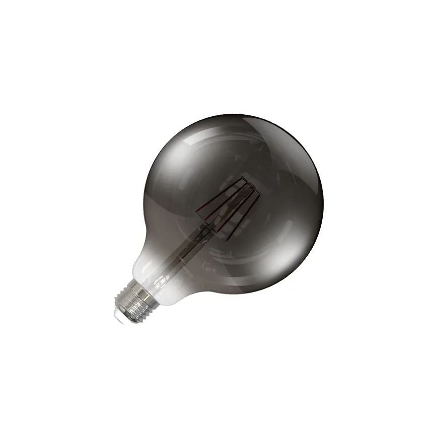 LED elektros lemputė FILAMENT SMOKE G125 E27/4W/230V 2000K