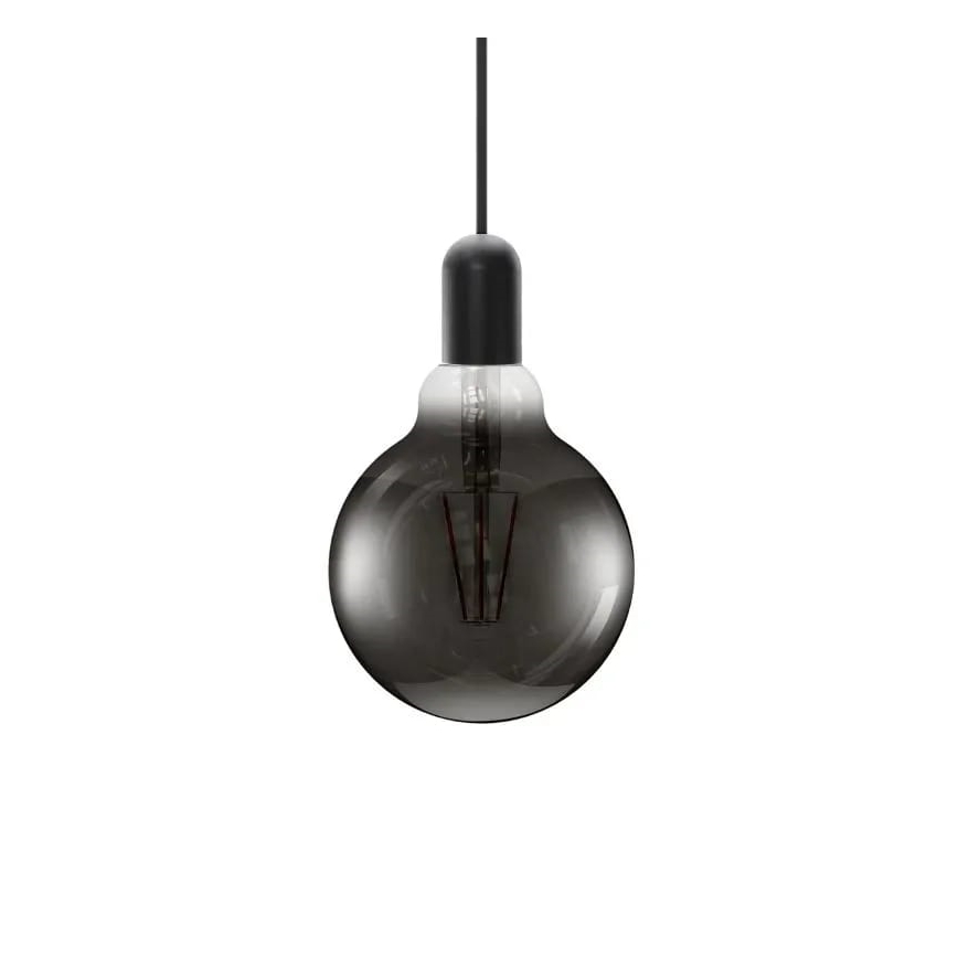 LED elektros lemputė FILAMENT SMOKE G95 E27/4W/230V 2000K