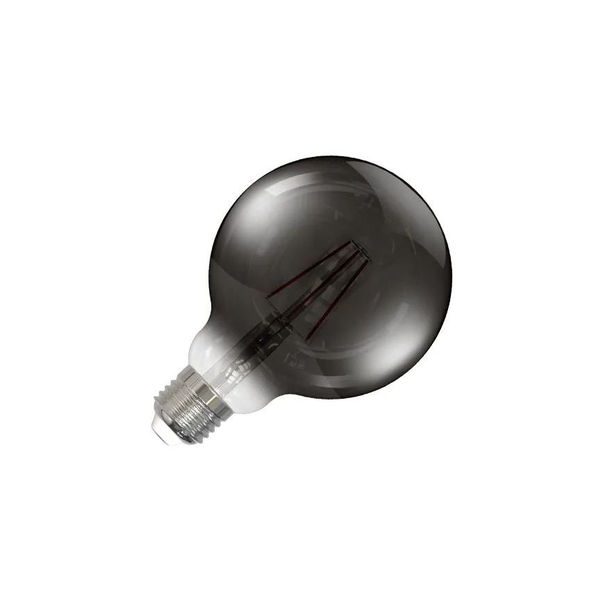 LED elektros lemputė FILAMENT SMOKE G95 E27/4W/230V 2000K
