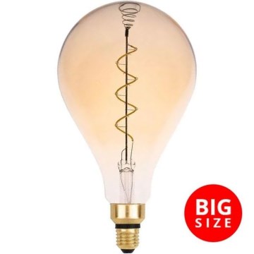 LED elektros lemputė FILAMENT SPIRAL VINTAGE A165 E27/4W/230V 2000K