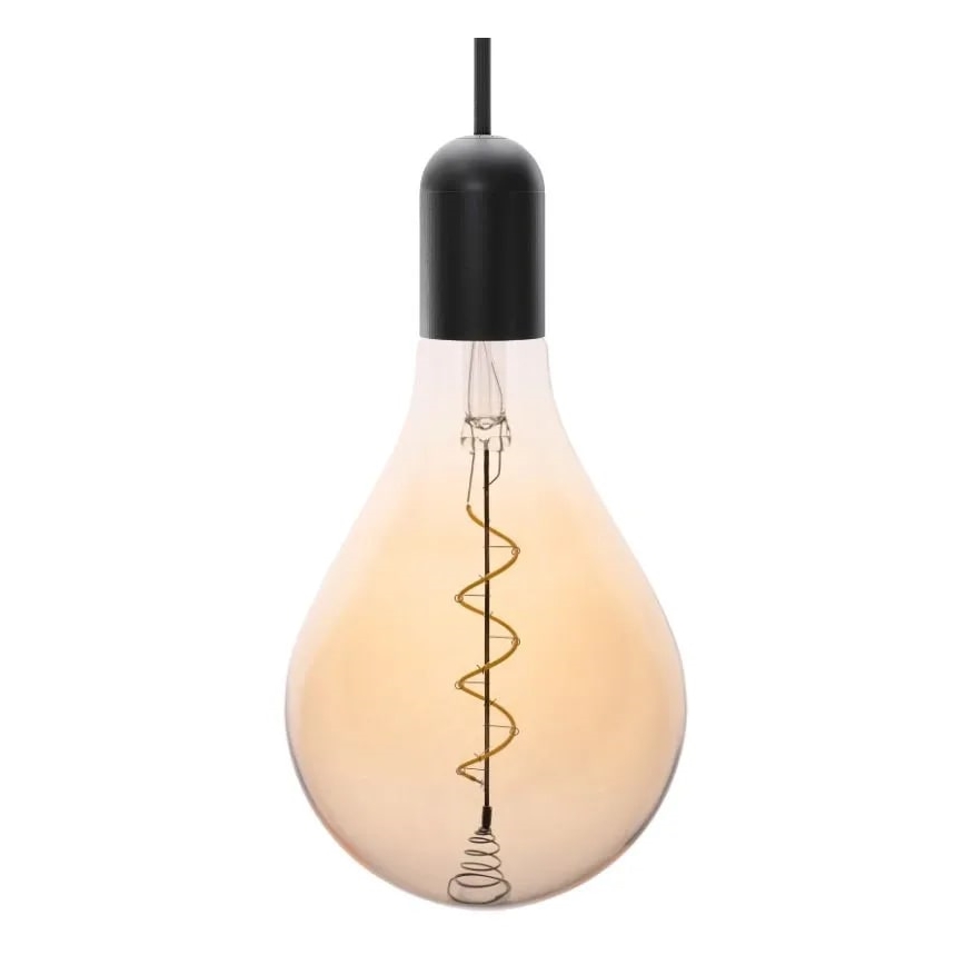 LED elektros lemputė FILAMENT SPIRAL VINTAGE A165 E27/4W/230V 2000K
