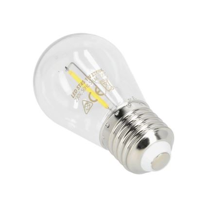 LED elektros lemputė FILAMENT ST45 E27/1W/230V 2700K