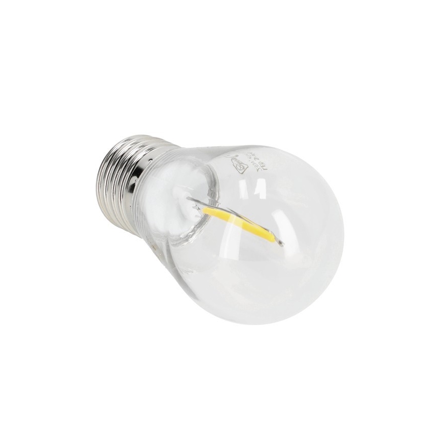 LED elektros lemputė FILAMENT ST45 E27/1W/230V 2700K