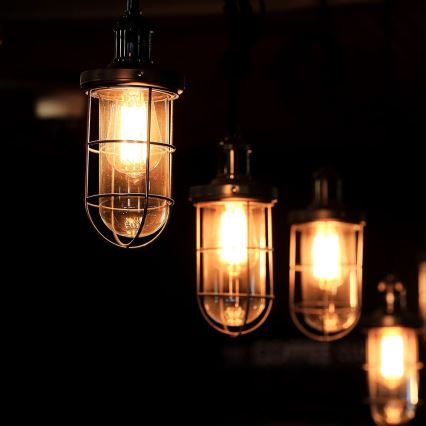LED elektros lemputė FILAMENT ST64 E27/4W/230V 3000K