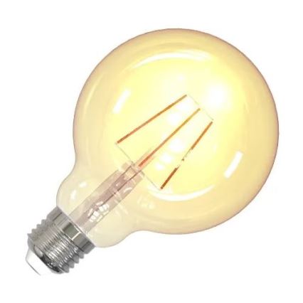 LED elektros lemputė FILAMENT VINTAGE G95 E27/4W/230V 2000K