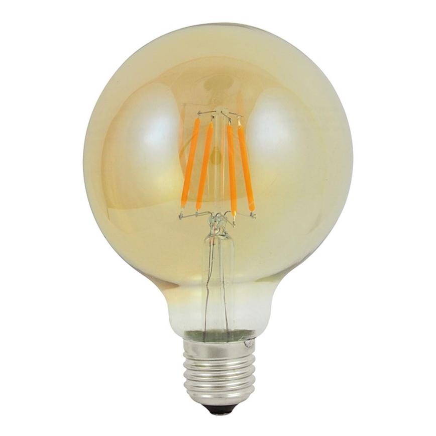 LED elektros lemputė FILAMENT VINTAGE G95 E27/4W/230V 2000K