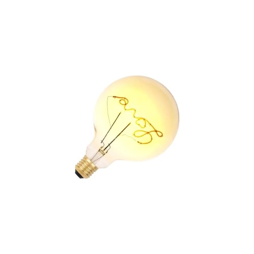 LED elektros lemputė FILAMENT VINTAGE LOVE G125 E27/2W/230V 2000K