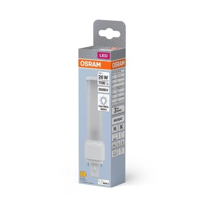 LED elektros lemputė G24d-3/9W/230V 4000K - Osram