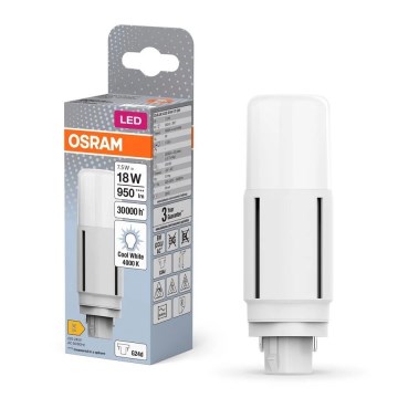 LED elektros lemputė G24d/7,5W/230V 4000K - Osram