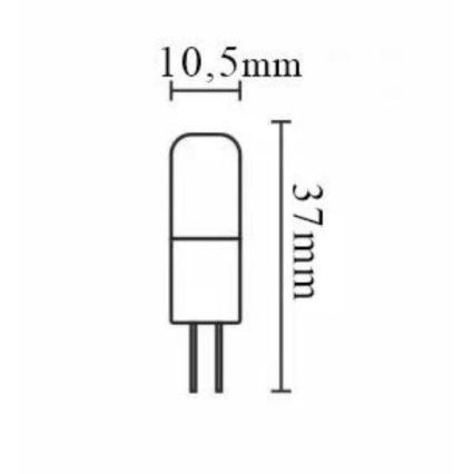 LED elektros lemputė G4/2W/12V 4000K