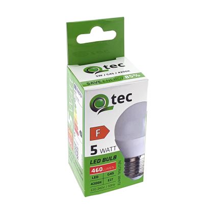 LED elektros lemputė G45 E27/5W/230V 4200K