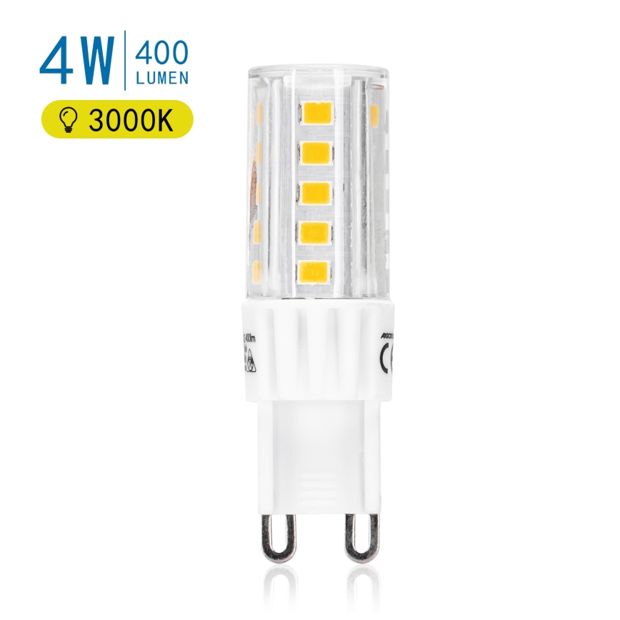 LED elektros lemputė G9/4W/230V 3000K - Aigostar