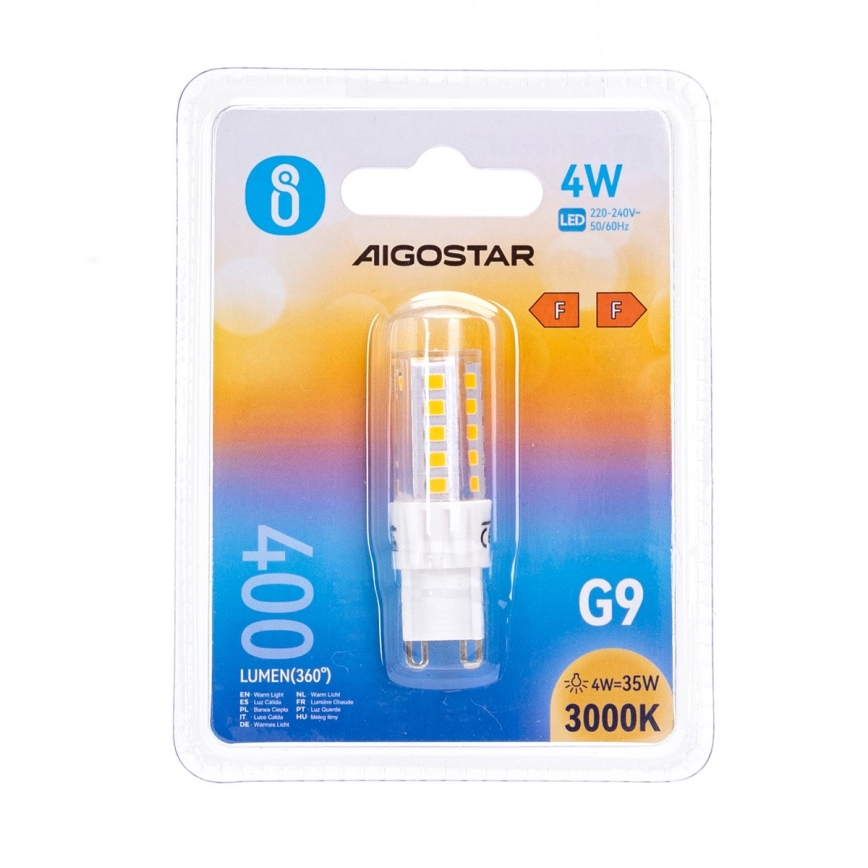 LED elektros lemputė G9/4W/230V 3000K - Aigostar