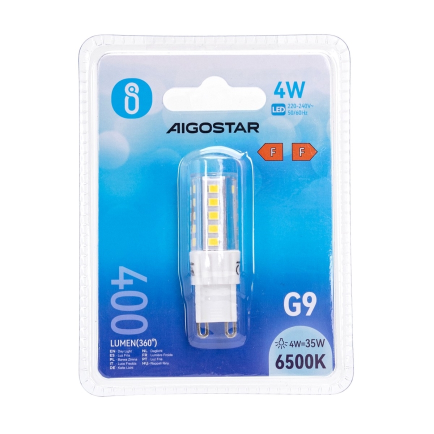 LED elektros lemputė G9/4W/230V 6500K - Aigostar