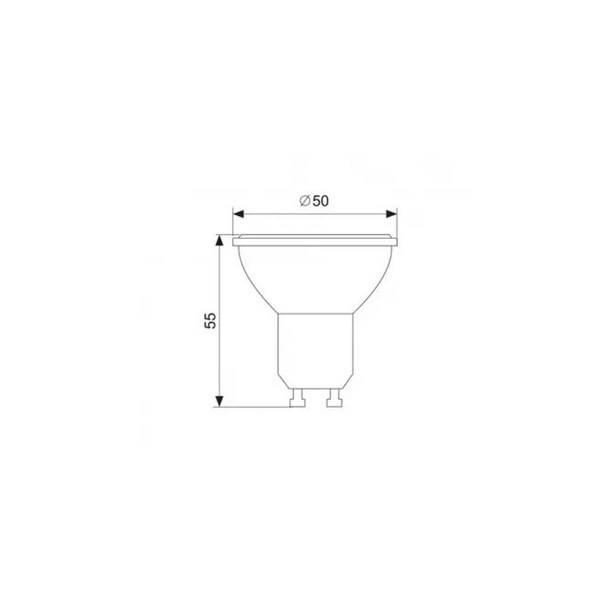 LED elektros lemputė GU10/1,5W/230V 4000K