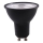 LED elektros lemputė GU10/4,5W/230V 4000K juoda