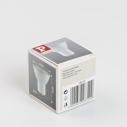 LED elektros lemputė GU10/6,5W/230V 2700K - Paulmann 28720