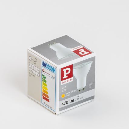 LED elektros lemputė GU10/6,5W/230V 2700K - Paulmann 28720
