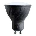 LED elektros lemputė GU10/6W/230V 3000K juoda
