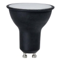 LED elektros lemputė GU10/6W/230V 3000K juoda