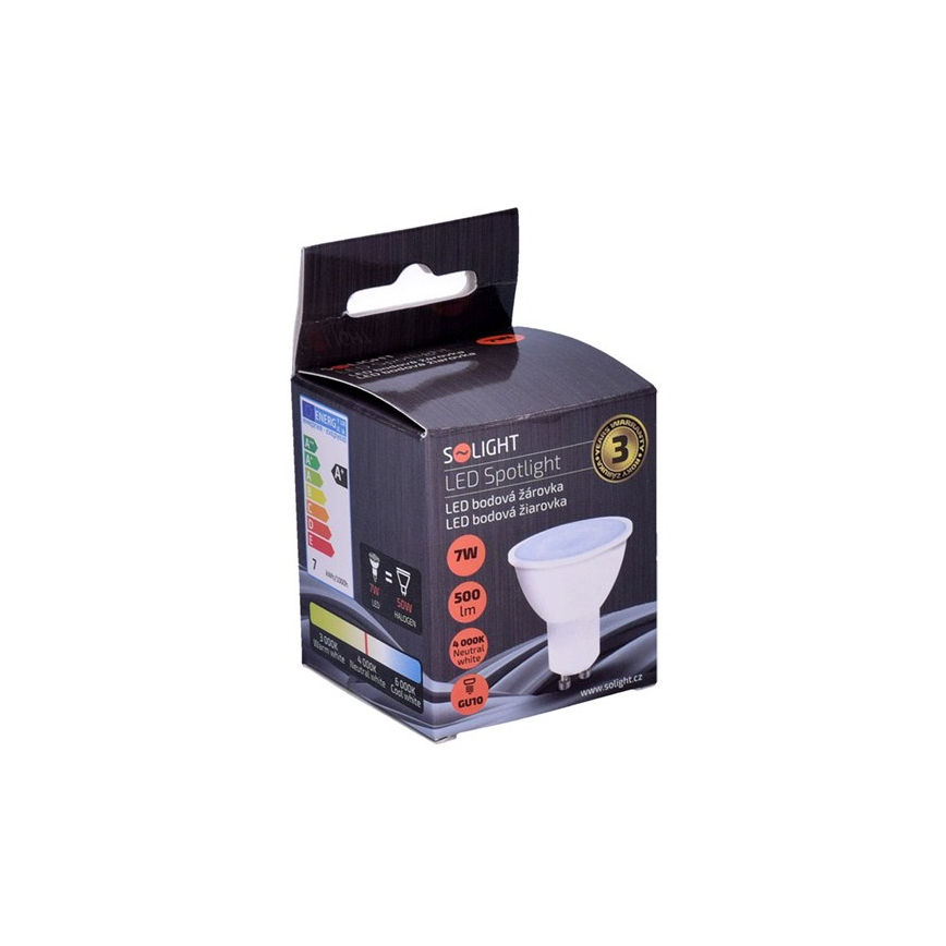 LED elektros lemputė GU10/7W/230V 4000K