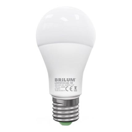 LED elektros lemputė LEDSTAR ECO A60 E27/15W/230V 4000K