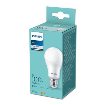 LED elektros lemputė Philips A60 E27/13W/230V 4000K