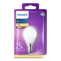 LED elektros lemputė Philips E14/2,2W/230V 2700K