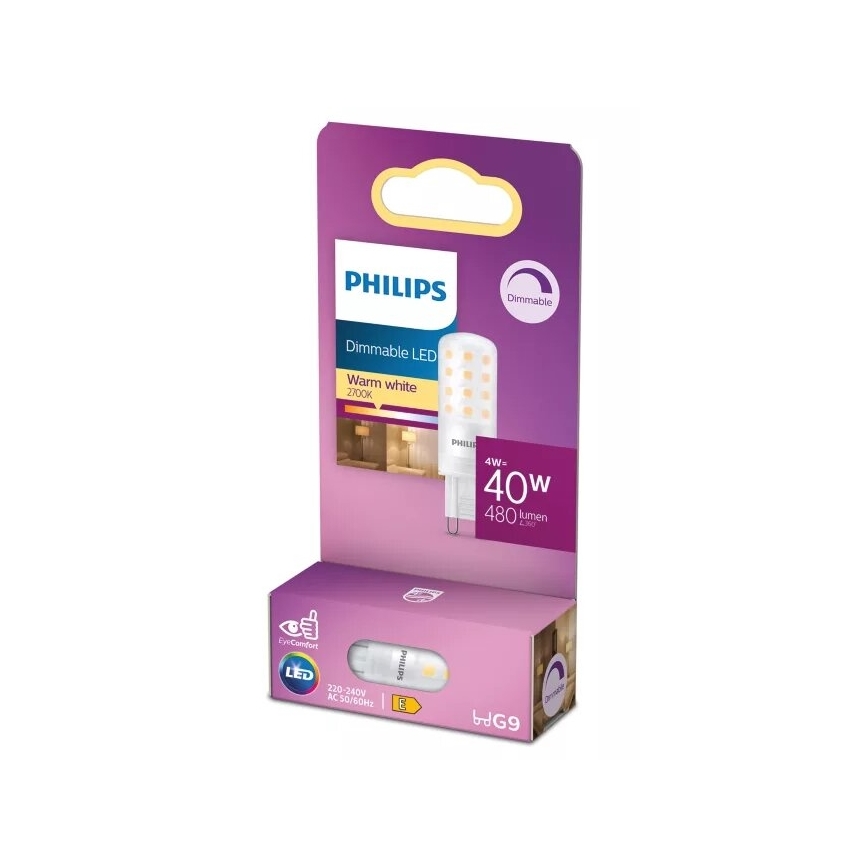 LED elektros lemputė Philips G9/4W/230V 2700K