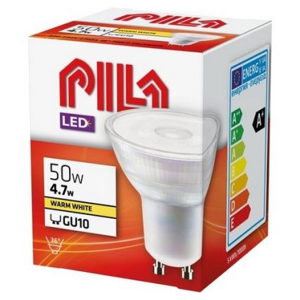 LED elektros lemputė Philips Pila PAR16 GU10/4,7W/230V 2700K