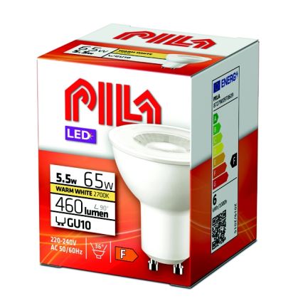 LED elektros lemputė Philips Pila PAR16 GU10/5,5W/230V 2700K
