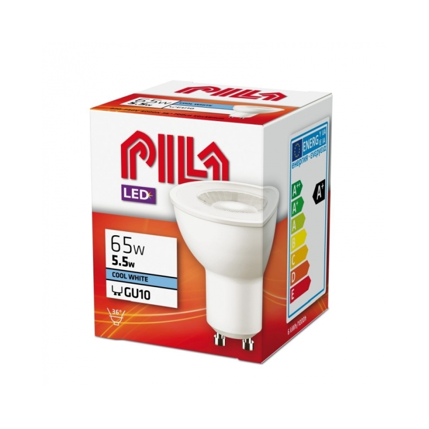 LED elektros lemputė Philips Pila PAR16 GU10/5,5W/230V 4000K