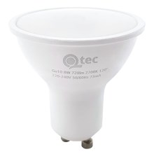 LED elektros lemputė Qtec GU10/8W/230V 2700K