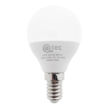 LED elektros lemputė Qtec P45 E14/5W/230V 2700K