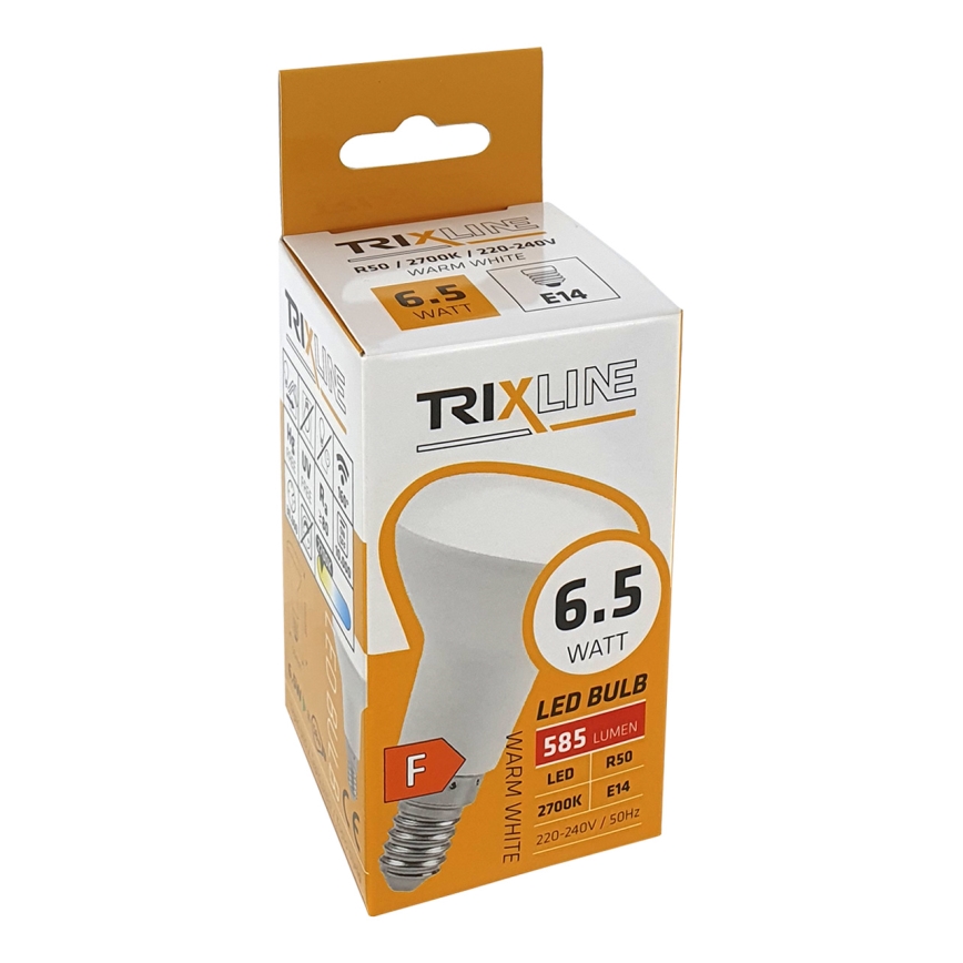 LED elektros lemputė R50 E14/6,5W/230V 2700K